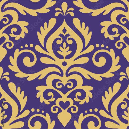 Ornamental decorative pattern element. Seamless texture. Vector illustration.
