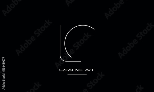 LC, CL, L, C abstract letters logo monogram