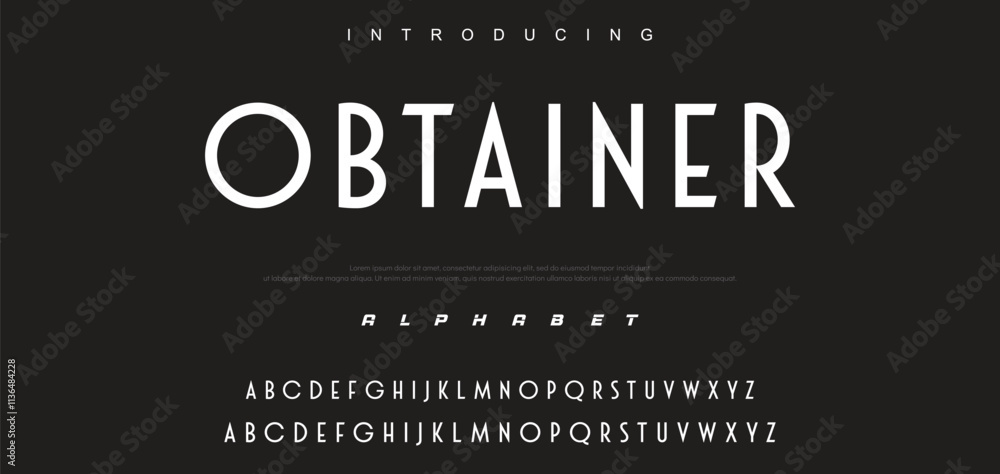 Modern Bold Font. Sans Serif Font. Regular Uppercase Lowercase Typography urban style alphabet fonts for fashion, sport, technology, digital, movie, logo design, vector illustration Modern Bold Font. Sans Serif Font. Regular Uppercase Lowercase Typography urban style alphabet fonts for fashion, sport, technology, digital, movie, logo design, vector illustration