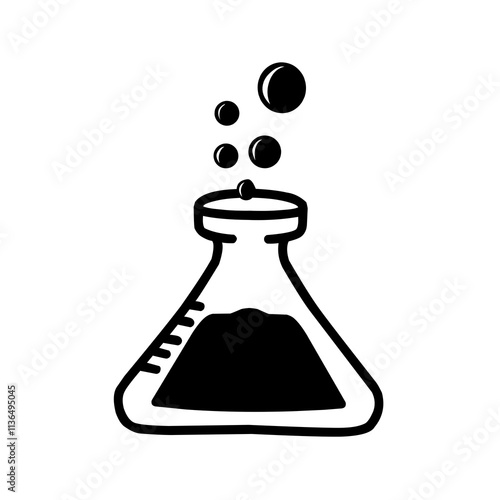 Vector icon beaker