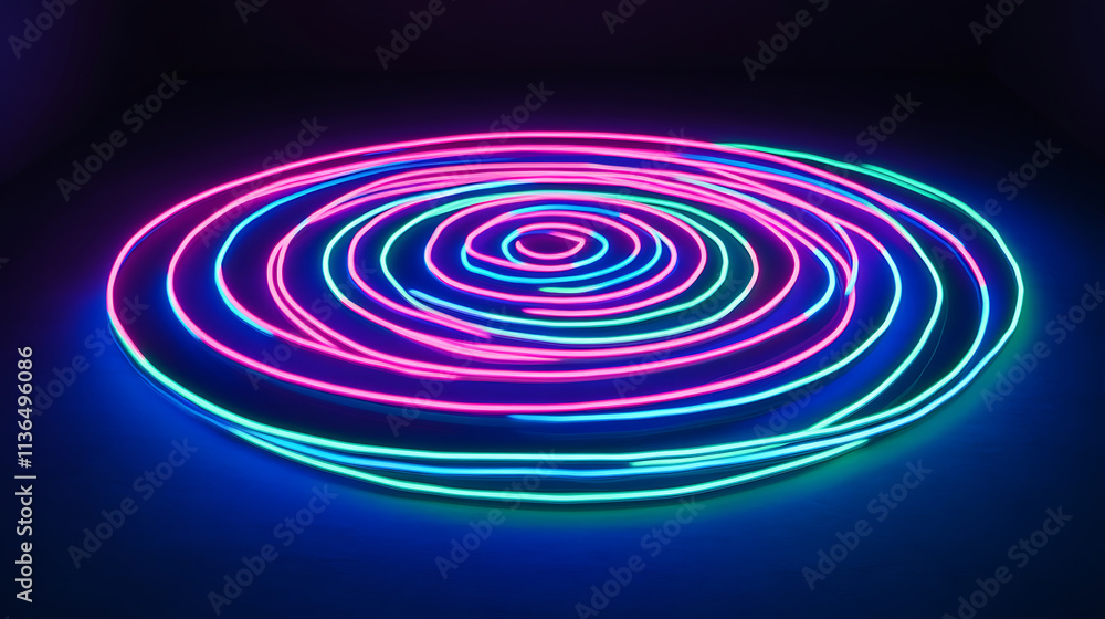 abstract background with circles