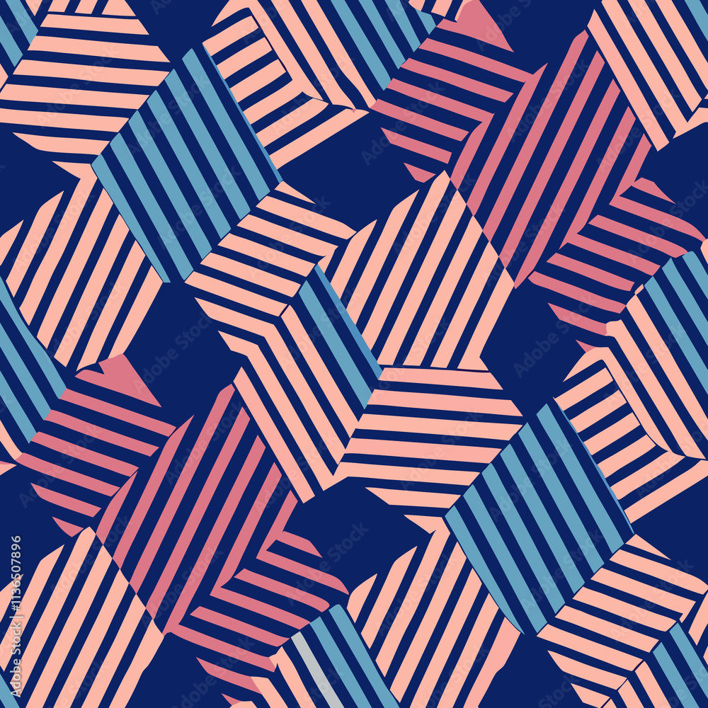 a colorful pattern of squares with stripes and stripes. a colorful pattern of squares with stripes and stripes.