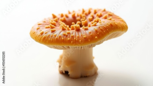 Dried Cordyceps Mushroom on White Background photo