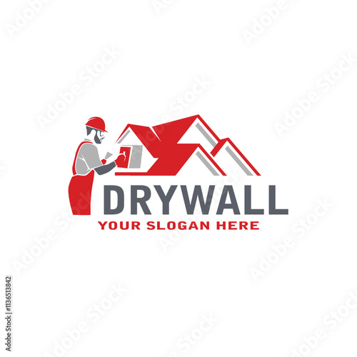 DRYWALL SERVICE. logo