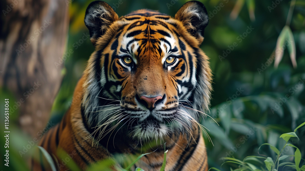Fototapeta premium portrait of a tiger
