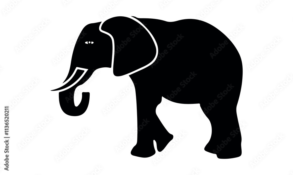 Elephant Silhouette vector illustration set isolated on white background-Elephant Silhouette Silhouette, Files for Cutting Cricut and Silhouette, Isolated on white background, Calligraphy t shirt desi Elephant Silhouette vector illustration set isolated on white background-Elephant Silhouette Silhouette, Files for Cutting Cricut and Silhouette, Isolated on white background, Calligraphy t shirt desi