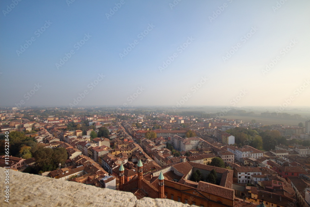 Obraz premium dalla cima del torrazzo