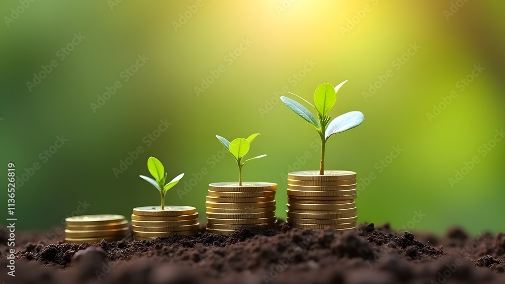 Environmental cooperation. small sprout. Future environmental conservation and sustainable esg modernization Environmental cooperation. small sprout. Future environmental conservation and sustainable esg modernization