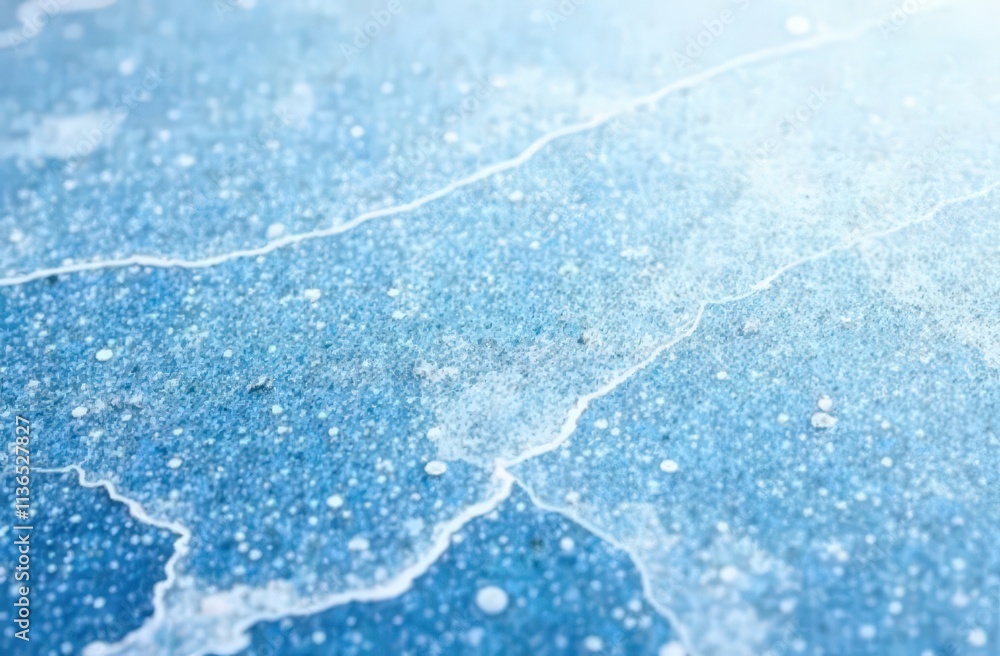 Obraz premium Scratched Ice Texture: Natural scratched ice at an ice rink, used as a texture or background