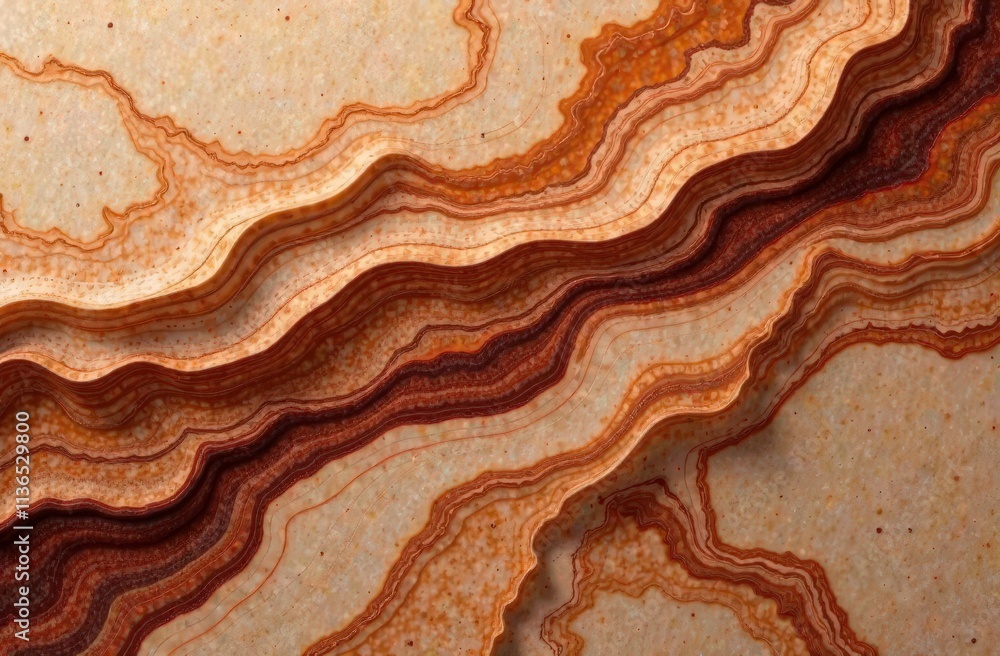 Elegant natural mocha mousse marble with fluid patterns and textures Elegant natural mocha mousse marble with fluid patterns and textures