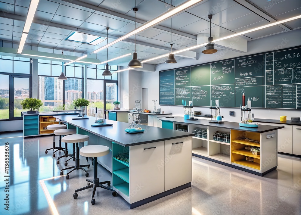 High-Tech Science Lab: Architectural Photography of State-of-the-Art Research Facility High-Tech Science Lab: Architectural Photography of State-of-the-Art Research Facility