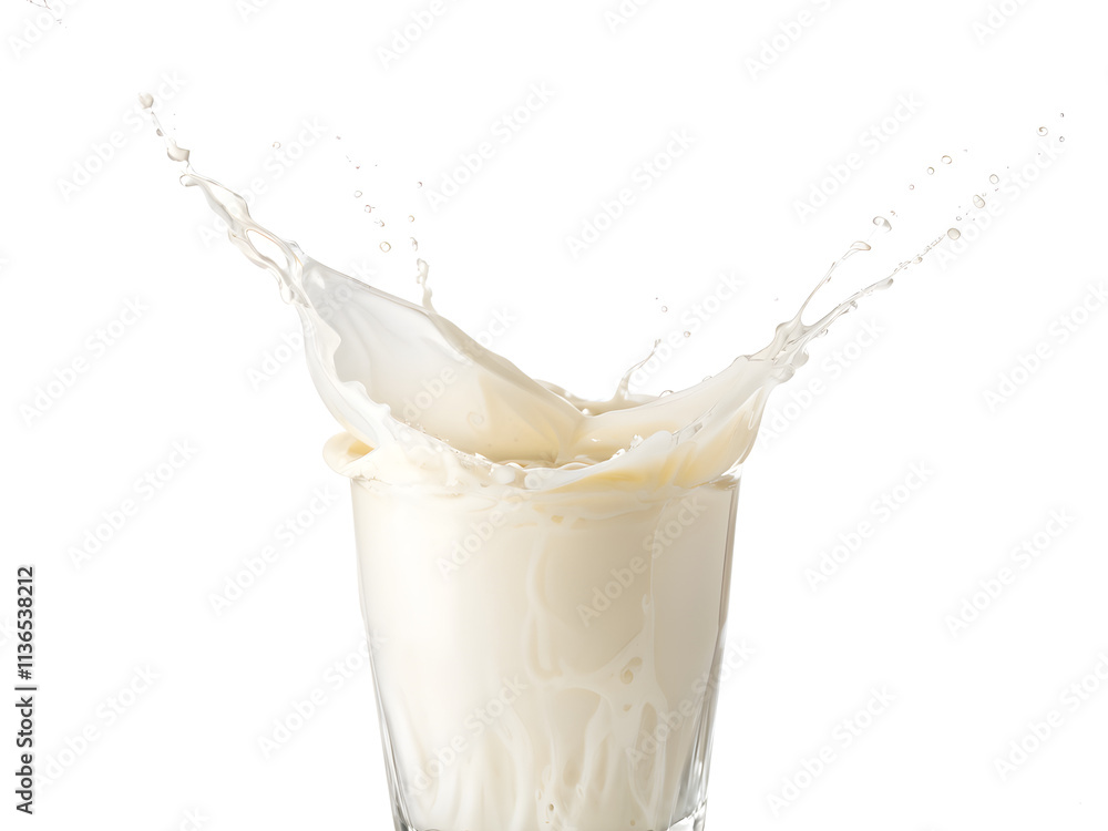 vanilla milk splash isolated on white background
vanilla milk splash isolated on white background