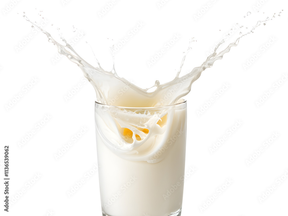 vanilla milk splash isolated on white background
vanilla milk splash isolated on white background