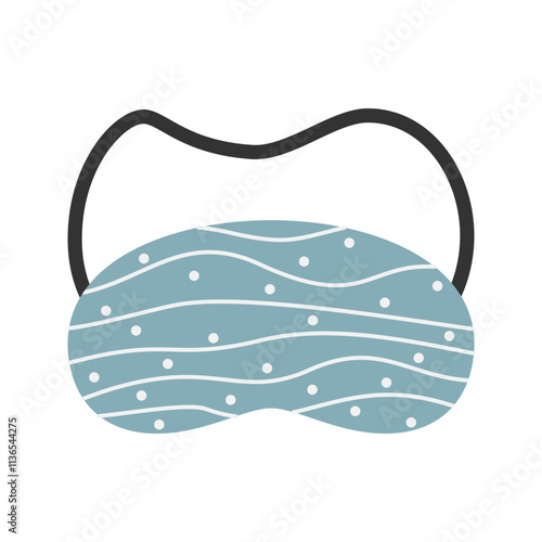 Cute Sleeping Eye Mask Icon