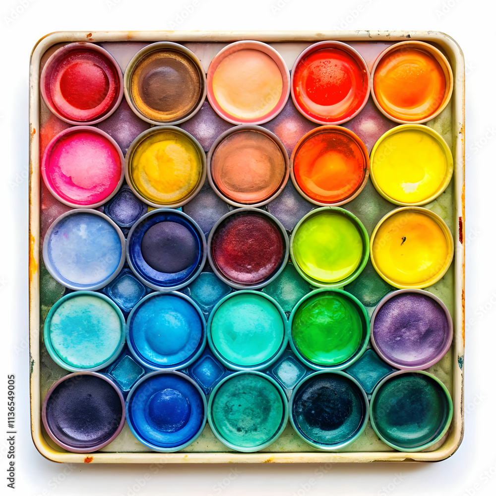 A selection of vibrant color palettes A selection of vibrant color palettes