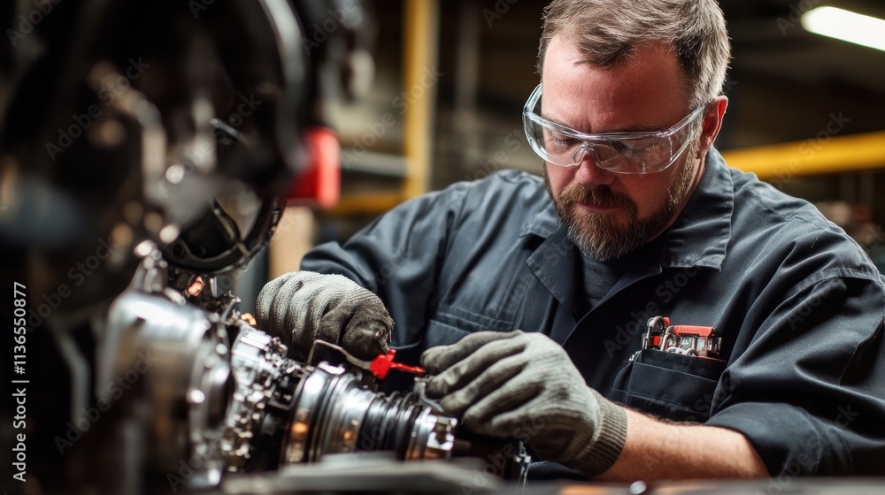mechanic repairing engine mechanic repairing engine