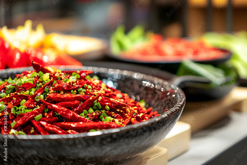 Gourmet Sichuan Cuisine in a Minimalist Restaurant Setting Gourmet Sichuan Cuisine in a Minimalist Restaurant Setting