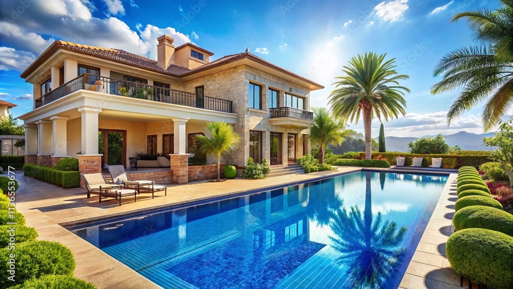 Luxury Villa Poolside Paradise: Stunning Private Estate with Infinity Pool & Ocean Views Luxury Villa Poolside Paradise: Stunning Private Estate with Infinity Pool & Ocean Views