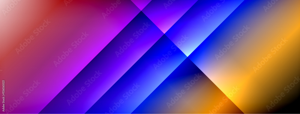 Colorful gradient with lines made of shadow and light. Creative background Colorful gradient with lines made of shadow and light. Creative background