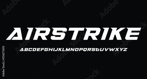 Modern Design vector linear Font for Title, Header, Lettering, Logo, Monogram. Corporate Business Luxury Technology Typeface. Letters, Numbers Line art style.
