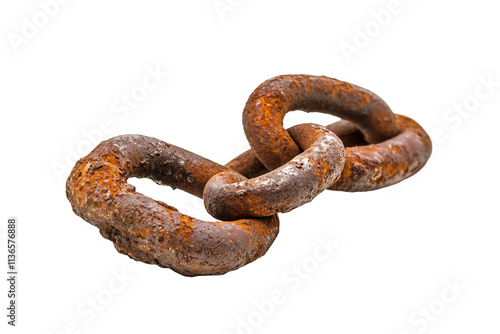 a close up of a chain photo