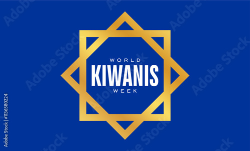 World Kiwanis Week Holiday Concept