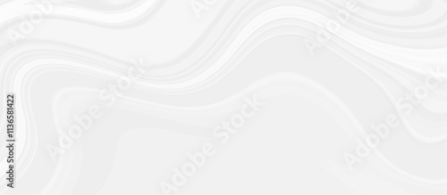 White and grey liquid marble pattern texture natural background. Liquify Swirl white and gray color art. Beautiful drawing with the divorces and wavy lines in gray tones.	
