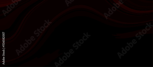 Black and red liquid marble pattern texture natural background. Liquify Swirl white and blue color art. Beautiful drawing with the divorces and wavy lines in red tones.	
