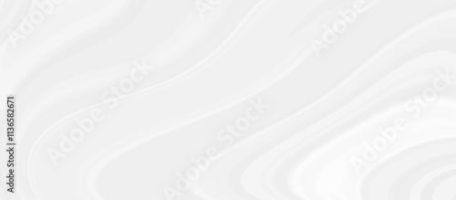 White and grey liquid marble pattern texture natural background. Liquify Swirl white and gray color art. Beautiful drawing with the divorces and wavy lines in gray tones.	
