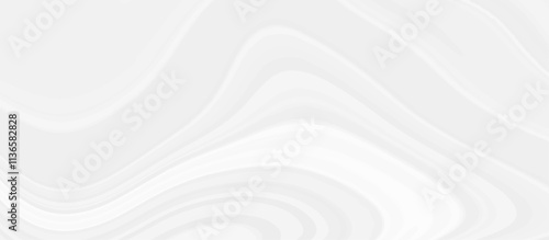 White and grey liquid marble pattern texture natural background. Liquify Swirl white and gray color art. Beautiful drawing with the divorces and wavy lines in gray tones.	
