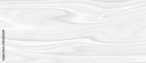 White and grey liquid marble pattern texture natural background. Liquify Swirl white and gray color art. Beautiful drawing with the divorces and wavy lines in gray tones.	
