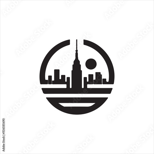 city skyline vector