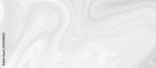 White and grey liquid marble pattern texture natural background. Liquify Swirl white and gray color art. Beautiful drawing with the divorces and wavy lines in gray tones.	
