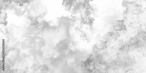 abstract White powder explosion on black and white background. black and whiter background with puffy smoke .white and gray isolated cloud cumulus clouds.