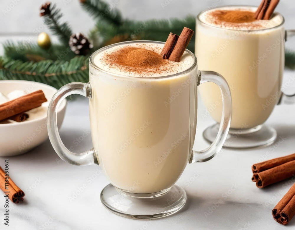 Obraz premium cinnamon drink