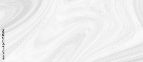 White and grey liquid marble pattern texture natural background. Liquify Swirl white and gray color art. Beautiful drawing with the divorces and wavy lines in gray tones.	
