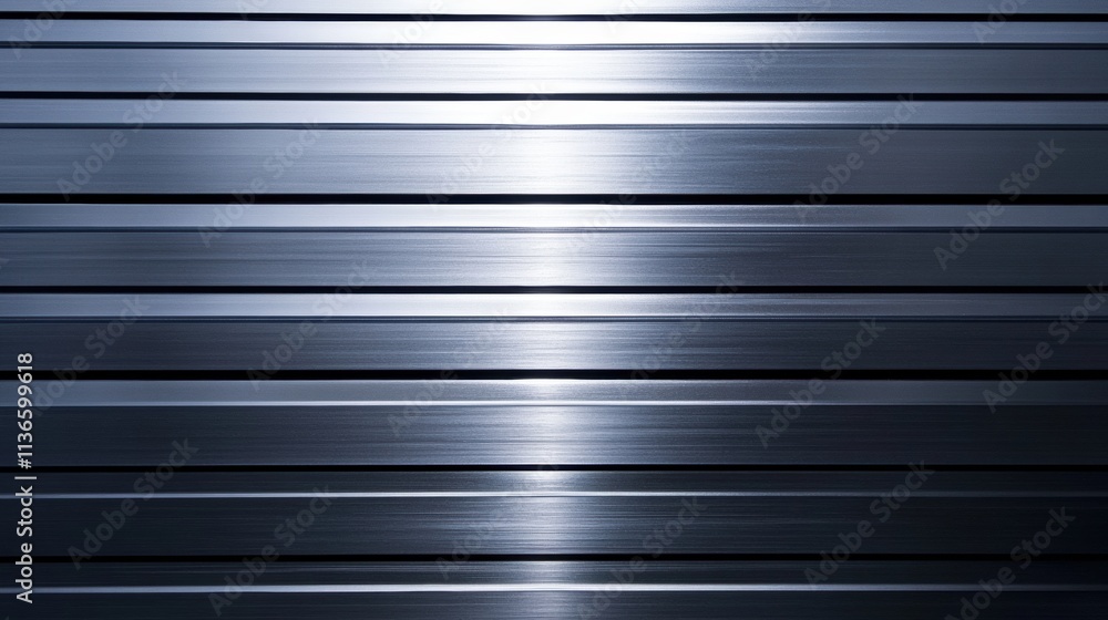 A shiny brushed aluminum texture with fine parallel lines, styled as a futuristic background A shiny brushed aluminum texture with fine parallel lines, styled as a futuristic background