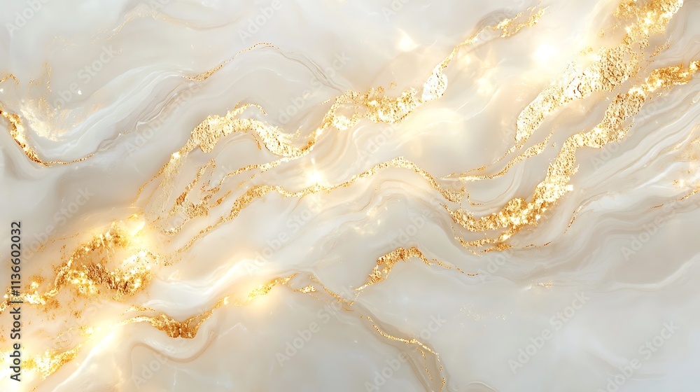 Ivory surface with glowing golden accents and soft light reflections Ivory surface with glowing golden accents and soft light reflections