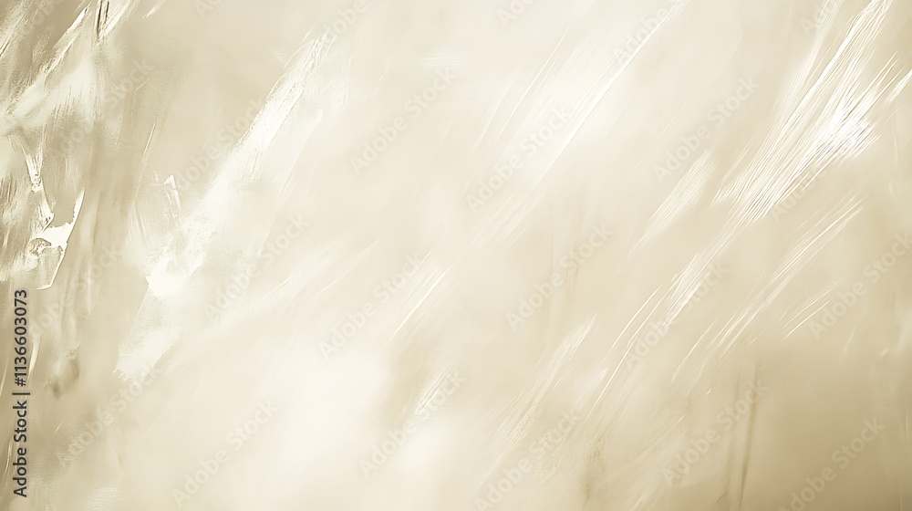 Obraz premium Subtle ivory texture with soft light streaks crossing through