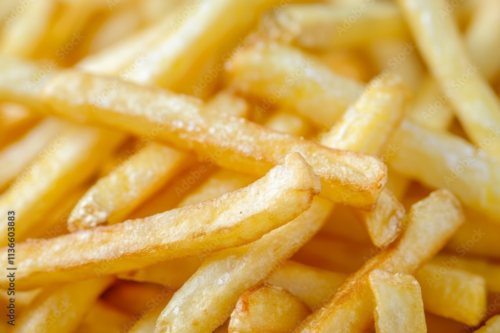 Photo of Big pile of fresh yellow french fries. Food photo for backdrops or recipes Photo of Big pile of fresh yellow french fries. Food photo for backdrops or recipes