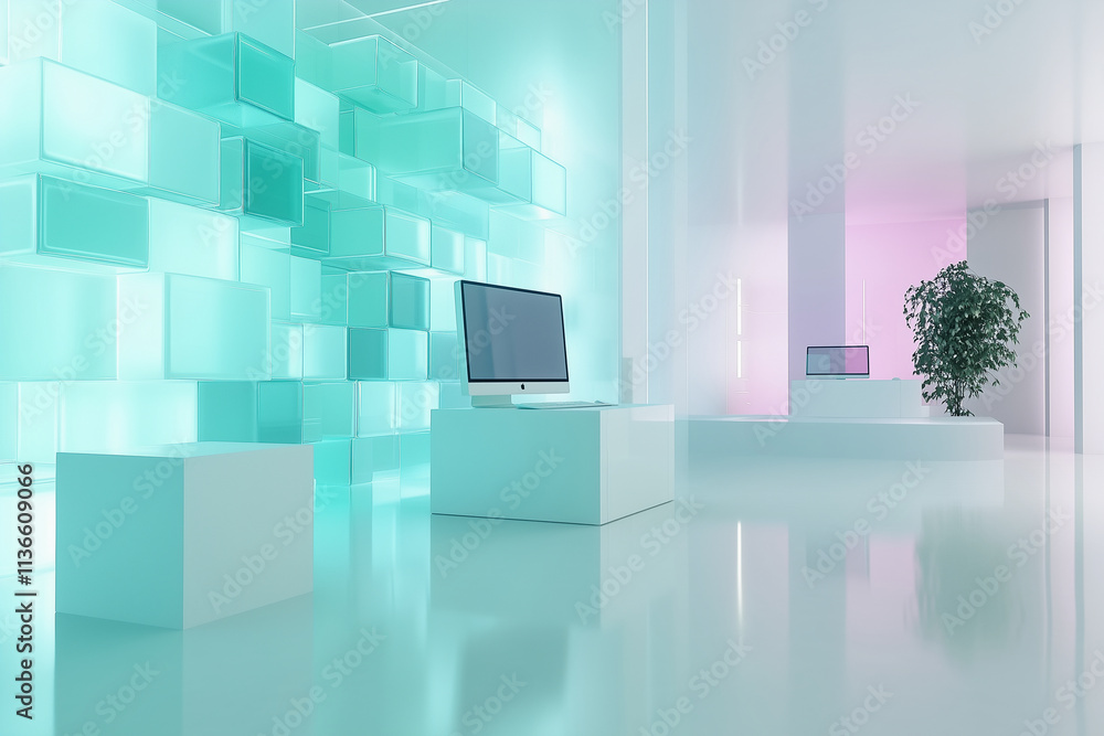 Isometric glassmorphism IT, web Agency, webscrapers, ai, white, green, blue, light colors, purple Isometric glassmorphism IT, web Agency, webscrapers, ai, white, green, blue, light colors, purple