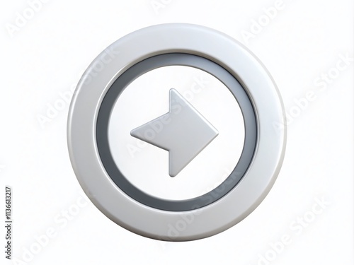 Free Download Replay Button Symbol, Simple Reset Graphic, Restart Image, Undo Design, Rewind Media, Digital Playback, Circular Arrow, Refresh Button, White Background,  High Resolution Product Photography - GFXLoad