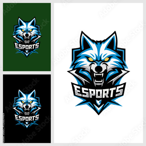  Logo esport animal template