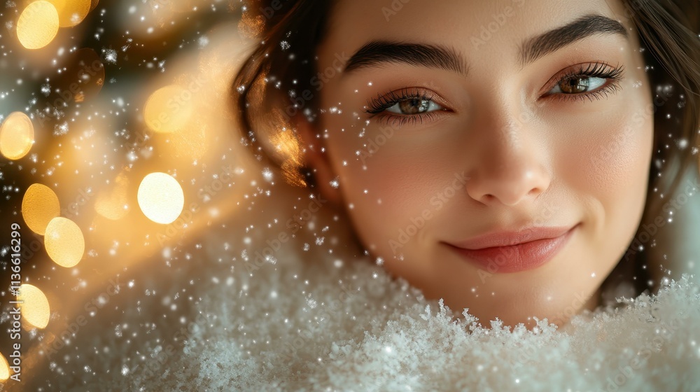 Photo of Seeing a promotional offer on a manicure the adorable woman remembers it for a potential appointment Photo of Seeing a promotional offer on a manicure the adorable woman remembers it for a potential appointment