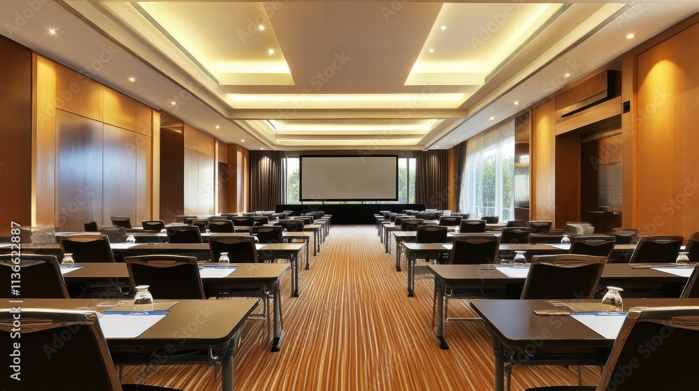 Fototapeta premium modern conference room setup