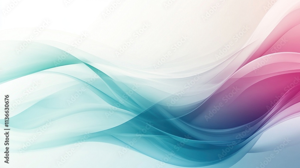 Abstract Fluid Waves an aesthetic background featuring flowing, fluid wave patterns in vibrant turquoise, magenta, and white with a glossy, modern feel Abstract Fluid Waves an aesthetic background featuring flowing, fluid wave patterns in vibrant turquoise, magenta, and white with a glossy, modern feel