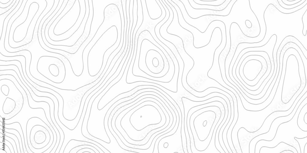Obraz premium Topographic map in contour line light topographic topo contour map and ocean topographic line map. Natural printing illustrations of maps.