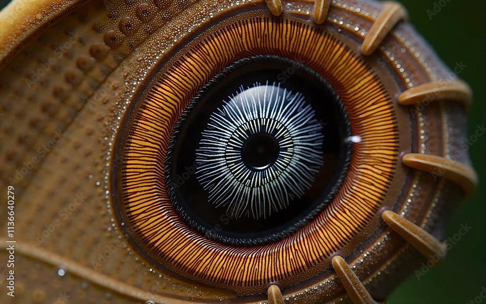 Fototapeta premium Macro Shot of a Butterfly Wing