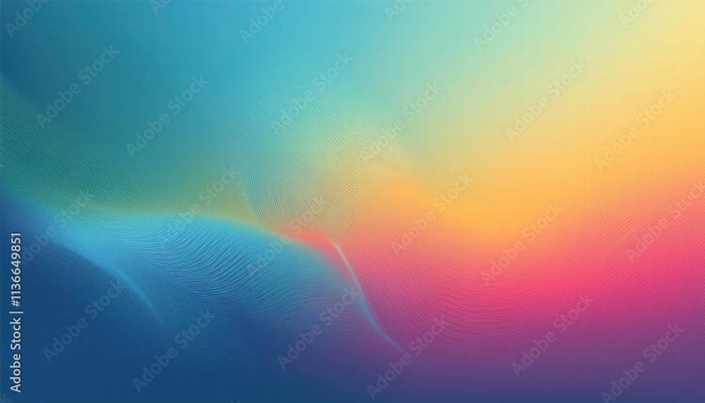 Obraz premium Vibrant Gradient Abstract Background 