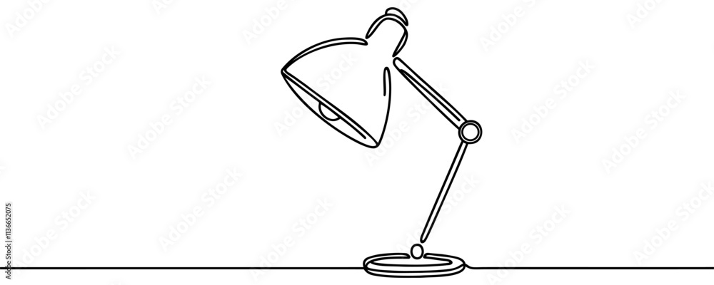 desk lamp. line drawn. detailed. simple design. outline. line art. you can change color you want. vector illustrations desk lamp. line drawn. detailed. simple design. outline. line art. you can change color you want. vector illustrations
